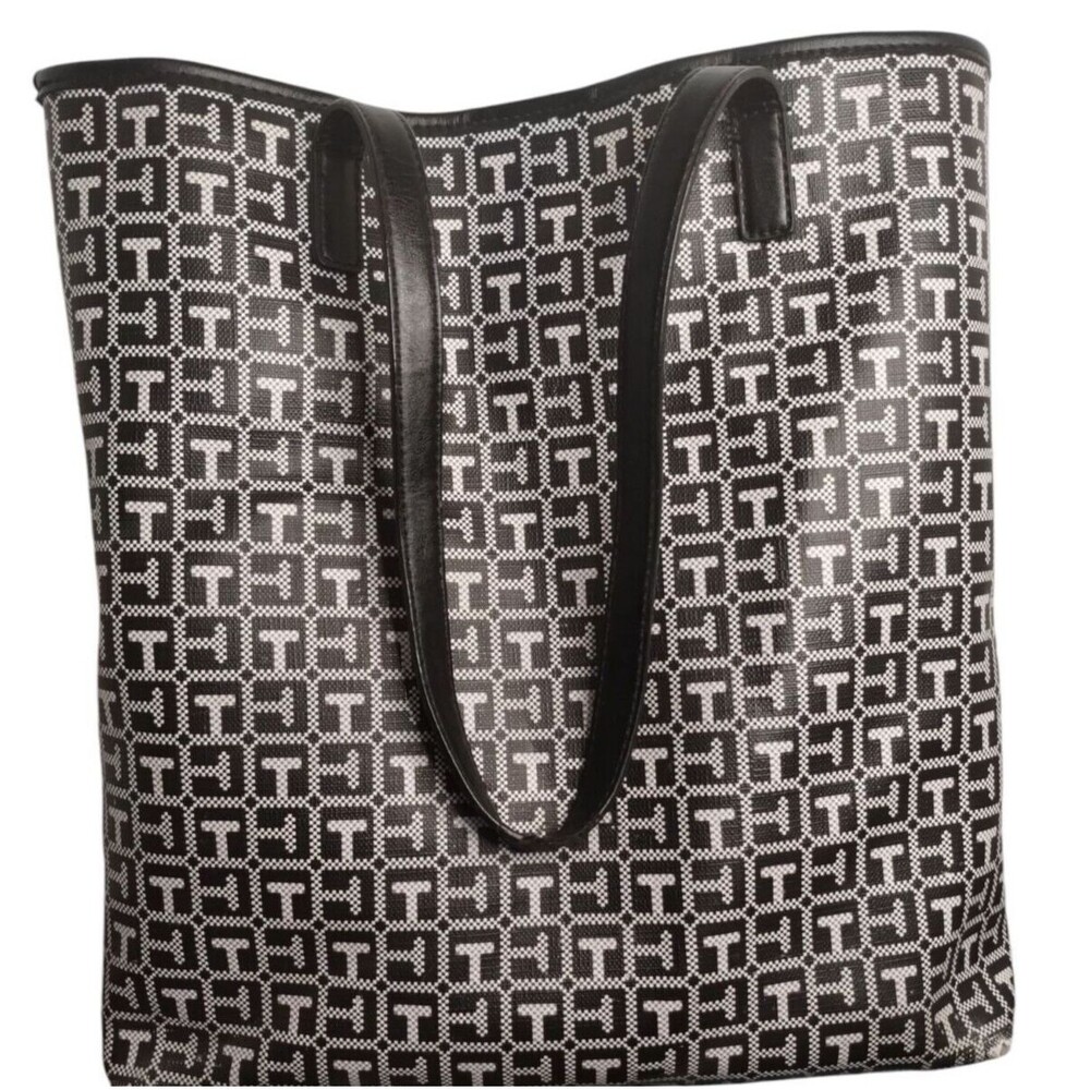 Tommy Hilfiger Black & Grey TH Tote Bag with Sunglass Case - Picture 5 of 5